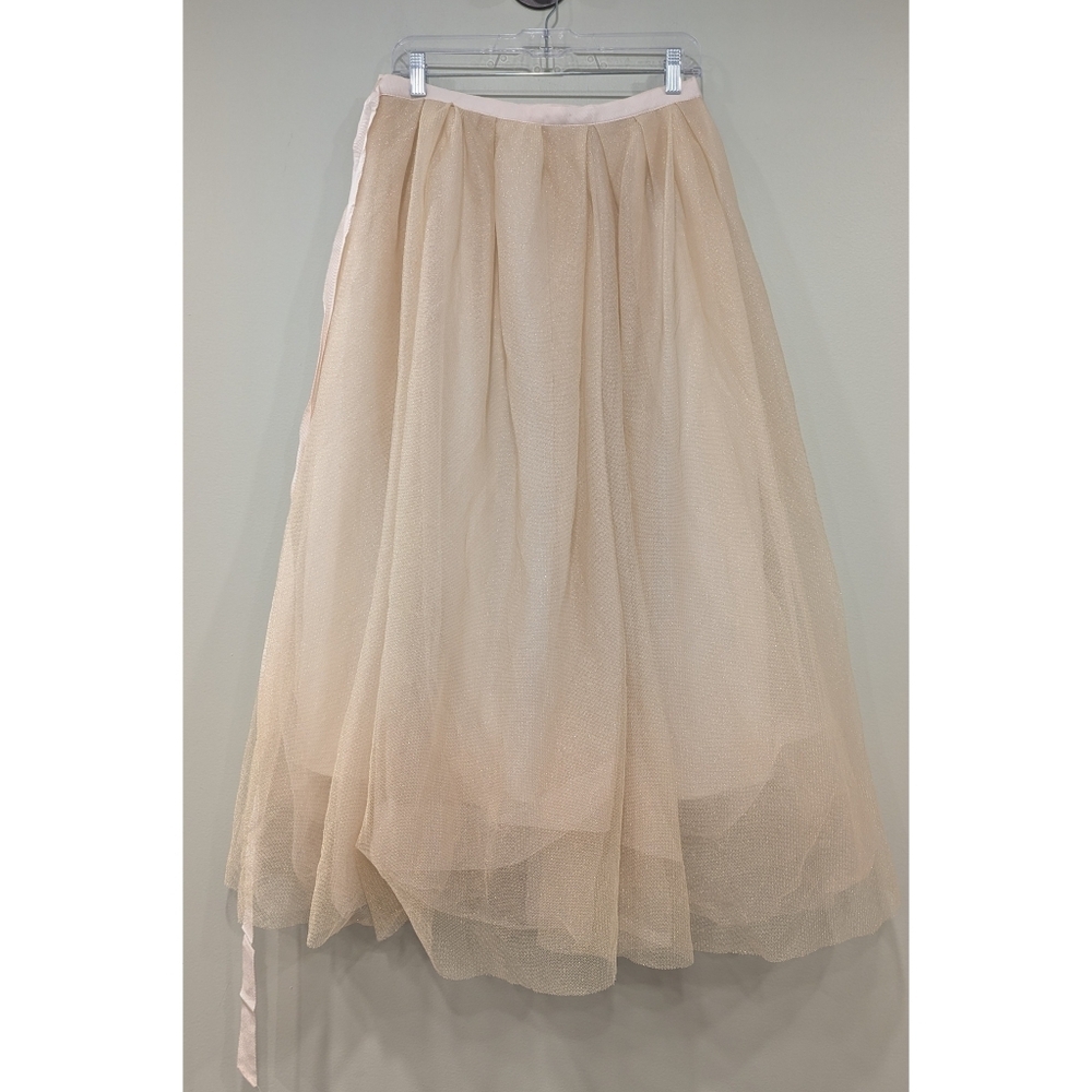 J. Crew Collection Gold Sparkle Tulle Ballet Skirt Size 6